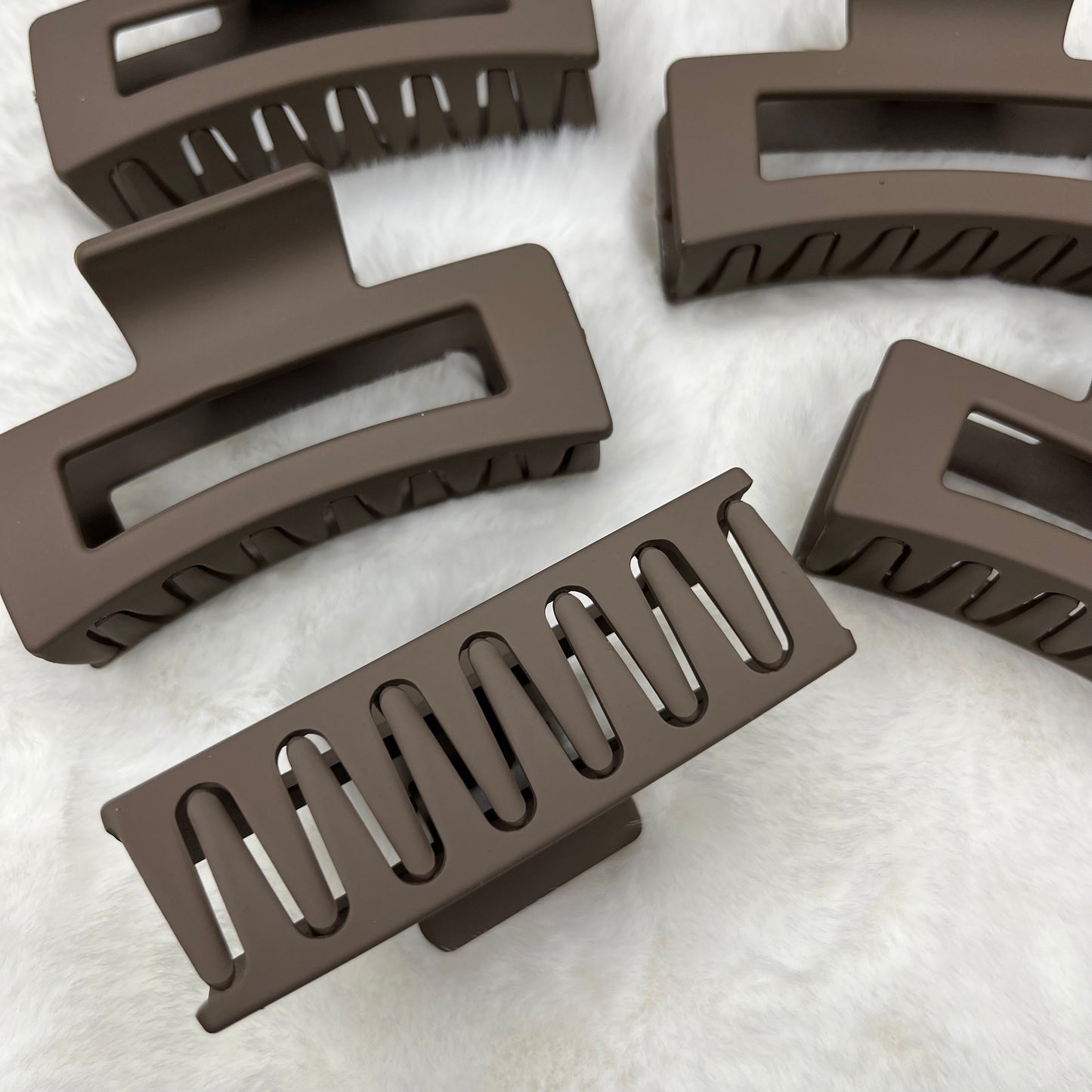Soft Brown Hair Clip