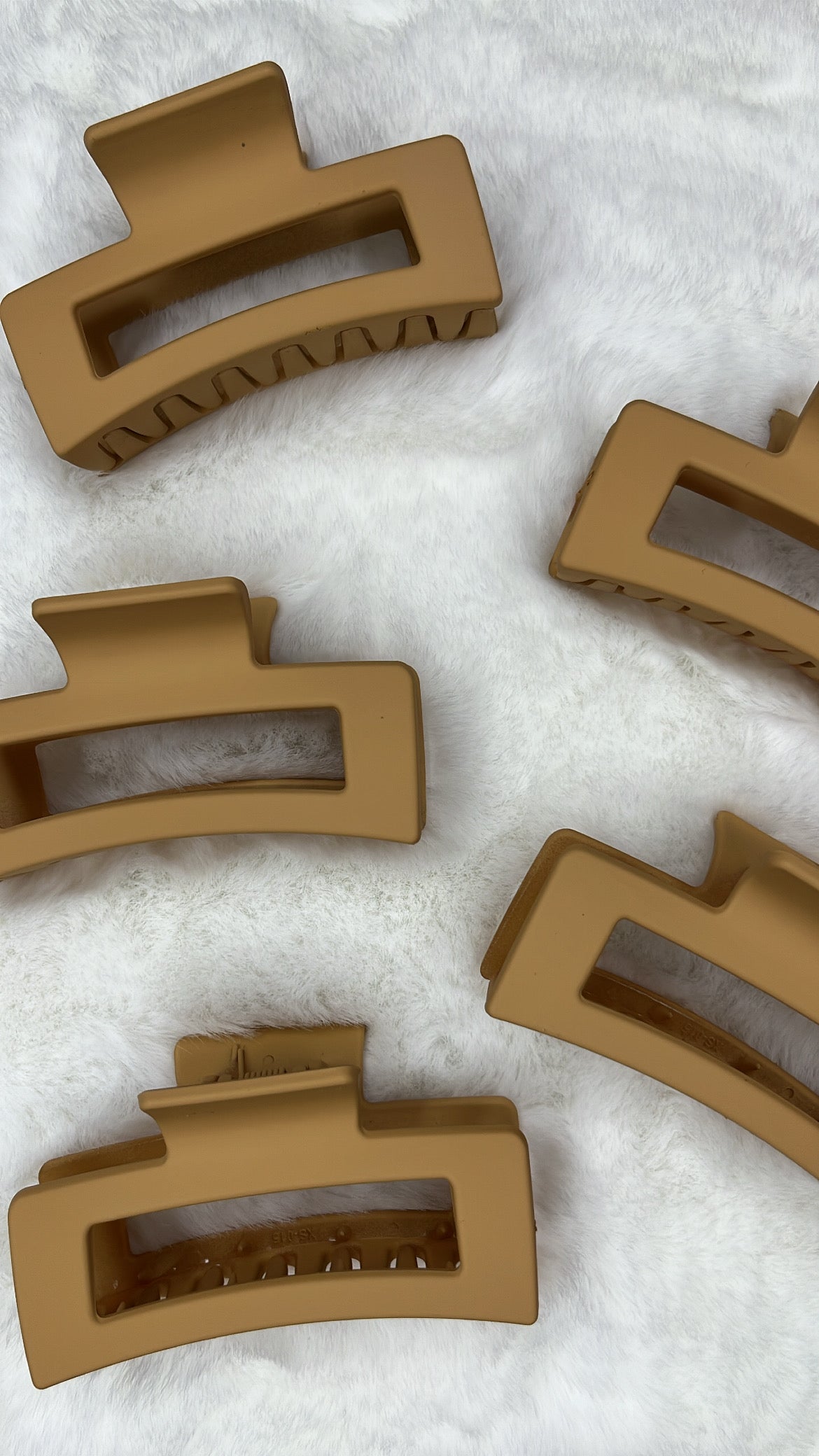 Golden Tan Hair Clip