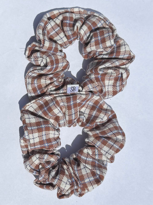 Brown & Blue Flannel